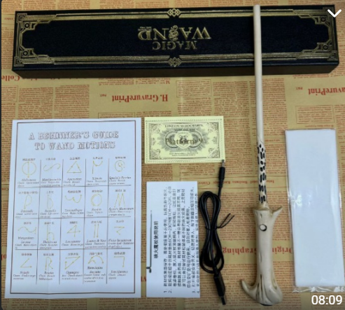 Magic Spell-Casting Wand